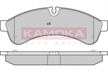 Купити JQ101276 KAMOKA Гальмівні колодки задні Daily (2.3, 3.0) подготовлено для датчика износа колодок