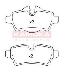Купить JQ101227 KAMOKA Тормозные колодки  MINI без датчика износа, подготовлено для датчика износа колодок