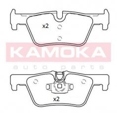 Купити JQ101295 KAMOKA Гальмівні колодки задні 4 серія (Ф32, Ф33, Ф36) 2.0 без датчика зносу