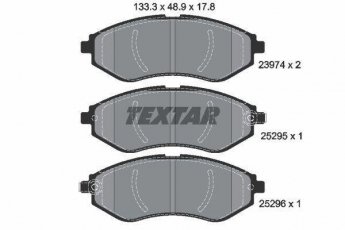 Купить 2397406 TEXTAR Тормозные колодки  Aveo (1.2, 1.4, 1.5, 1.6) 