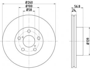Купить 92081900 TEXTAR Тормозные диски Легаси (1.6, 1.8, 2.0, 2.2)