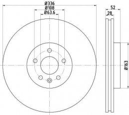Купить 92168203 TEXTAR Тормозные диски XC70 (2.0, 2.4, 2.5, 3.0, 3.2)