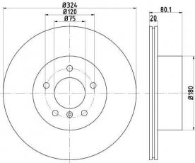 Купить 92146303 TEXTAR Тормозные диски БМВ Х5 Е53 (4.4 i, 4.6 is, 4.8 is)
