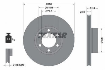 Купити 92097703 TEXTAR Гальмівні диски Мастер 2 (1.9, 2.2, 2.5, 2.8, 3.0)
