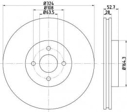 Купить 92146400 TEXTAR Тормозные диски Focus 1 2.0