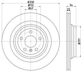 Купить 92273505 TEXTAR Тормозные диски GL-CLASS GLE (2.1, 3.0, 3.5, 4.7)