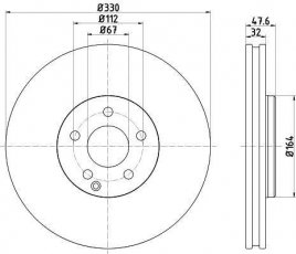 Купить 92198805 TEXTAR Тормозные диски Мерседес 211 (E 500 4-matic, E 500 T 4-matic)