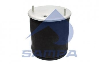 Купить SP 552924-KP SAMPA - Пневморессора SAF (пластиковый стакан)   (2 шп. M12 смещены, 1отв. M22х1.5, 4 отв. M12)  -