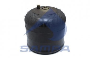 Купити SP 554186-K24 SAMPA - Пневморессора MERCEDES Actros (металевий стакан)   (1 шп.M16,1 отв. штуц. М16 24х1.5)  -