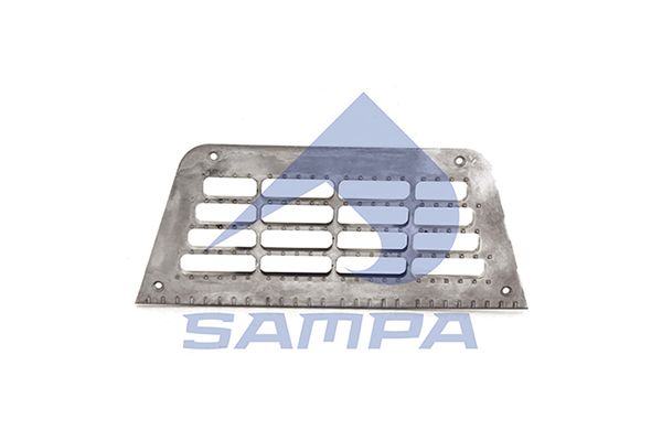 Решетка подножки верхняя daf f800-2700/95/xf95/105 1850 0012 SAMPA фото 1