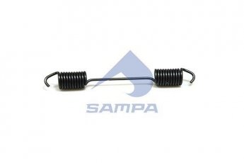 Купити 100.128 SAMPA Ремкомплект гальмівних колодок Актрос