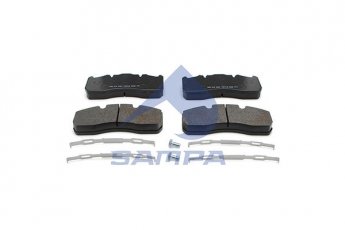 Купить 096.619 SAMPA - Колодки тормозные для дисковых тормозов (колодка- 4шт, кронште