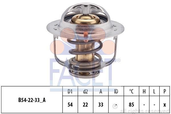 Купить 7.8224S FACET Термостат  Astra F (1.7 D, 1.7 TDS)