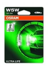 Лампа W5W 2825ULT-02B OSRAM фото 1