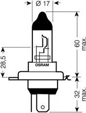 Купити 64193NBU-02B OSRAM Лампочки протитуманок Дельта