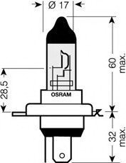 Лампочка противотуманки 64193CBI-02B OSRAM фото 2