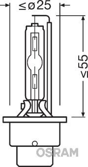 Лампы передних фар 66240XNL-HCB OSRAM фото 3