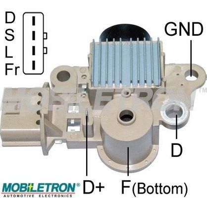 Регулятор генератора VR-MD08 MOBILETRON фото 1