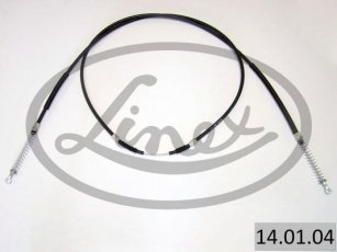 Купити 14.01.04 Linex Трос ручного гальма Fiorino (1.0, 1.1, 1.3, 1.5, 1.7)