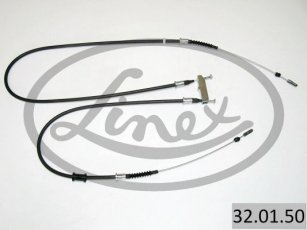 Купити 32.01.50 Linex Трос ручного гальма Astra F (1.8 i 16V, 2.0 GSI 16V, 2.0 i 16V)