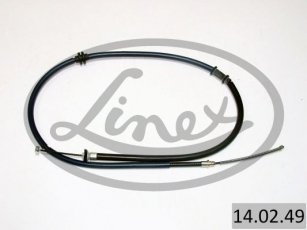 Купить 14.02.49 Linex Трос ручника Линеа (1.3 D Multijet, 1.4, 1.4 T-Jet)