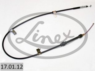 Купить 17.01.12 Linex Трос ручника Civic (1.3, 1.4, 1.5, 1.6)