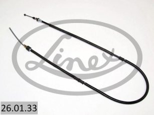 Купити 26.01.33 Linex Трос ручного гальма Mazda 626 (1.8, 2.0)