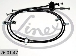 Купити 26.01.47 Linex Трос ручного гальма Mazda 6 (GG, GY) (1.8, 2.0, 2.3)
