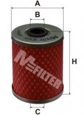 Купить DE 3115 MFILTER Топливный фильтр  Зафира А (2.0, 2.2)