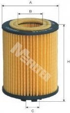 Купити TE 616 MFILTER Масляний фільтр  Astra (G, H) (1.2 16V, 1.4, 1.4 LPG)