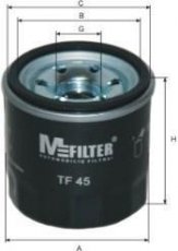 Купить TF 45 MFILTER Масляный фильтр  Impreza (1.5, 1.6, 1.8, 2.0, 2.5)