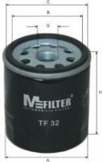 Купити TF 32 MFILTER Масляний фільтр  Leganza 2.0 16V