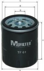 Купити TF 61 MFILTER Масляний фільтр  Peugeot 407 3.0