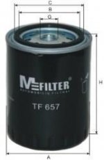 Купити TF 657 MFILTER Масляний фільтр  Ибица 1.9 TDI