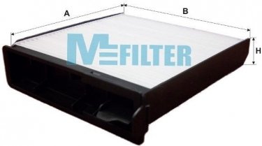 Купить K 978 MFILTER Салонный фильтр  Клио (2, 3) (1.1, 1.4, 1.5, 1.6, 2.0)