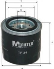Купить TF 34 MFILTER Масляный фильтр  Галант (4, 5, 6) (1.6, 1.8, 2.0, 2.4)