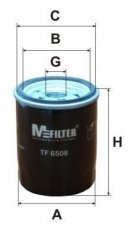 Масляний фільтр TF 6508 MFILTER –  фото 1