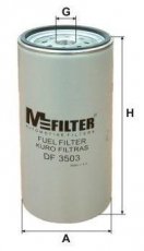 Купить DF 3503 MFILTER Топливный фильтр  Actros (11.9, 12.0, 15.9)