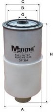 Купить DF 304 MFILTER Топливный фильтр  Audi 100 (2.4 D, 2.5 TDI)
