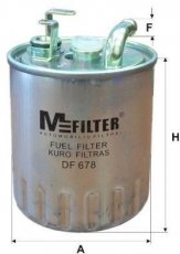 Купить DF 678 MFILTER Топливный фильтр  Спринтер (901, 902, 903, 904, 905) (2.1, 2.7)