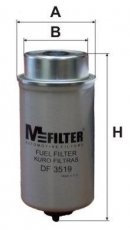 Купить DF 3519 MFILTER Топливный фильтр  Транзит (6, 7) (2.0, 2.2, 2.4)