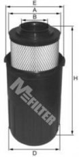 Купить A 264 MFILTER Воздушный фильтр  Mercedes T1 (2.3, 2.9)