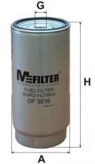 Купить DF 3516 MFILTER Топливный фильтр  DAF 95 12.6