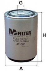Топливный фильтр DF 683 MFILTER –  фото 1