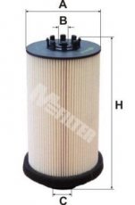 Купить DE 687 MFILTER Топливный фильтр  Актрос (11.9, 12.0, 15.9)