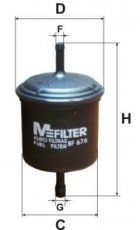 Купить BF 676 MFILTER Топливный фильтр  Vanette