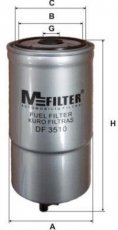 Топливный фильтр DF 3510 MFILTER фото 1