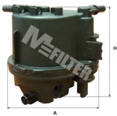 Купить DF 3511 MFILTER Топливный фильтр  Citroen C1 1.4 HDi