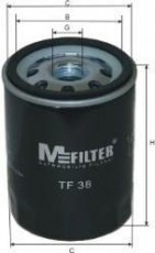 Купить TF 38 MFILTER Масляный фильтр  Альфа Ромео  (1.9 JTD, 2.4 JTD)