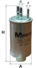 Купить DF 3508 MFILTER Топливный фильтр  Rexton